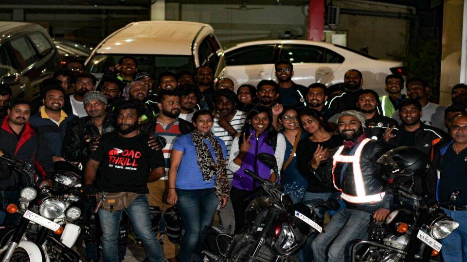 A nice blog on Road Thrill’s 1st NightOut Ride of 2017 by Anirban Bhai