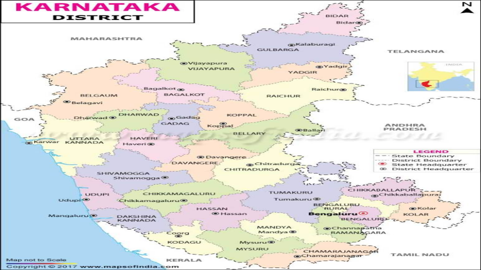 List of Places in Karnataka "One State Many Worlds"